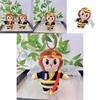 Adorable Plush Sun Wukong Keychain Cute Monkey Character Pendant 16cm Super Soft Design