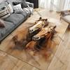 Horse Carpet for Living Room Game Rugs Soft Floor Cartoon Rugs Bathroom Rug Mat Yoga Mat Home Decor Rugs for Bedroom