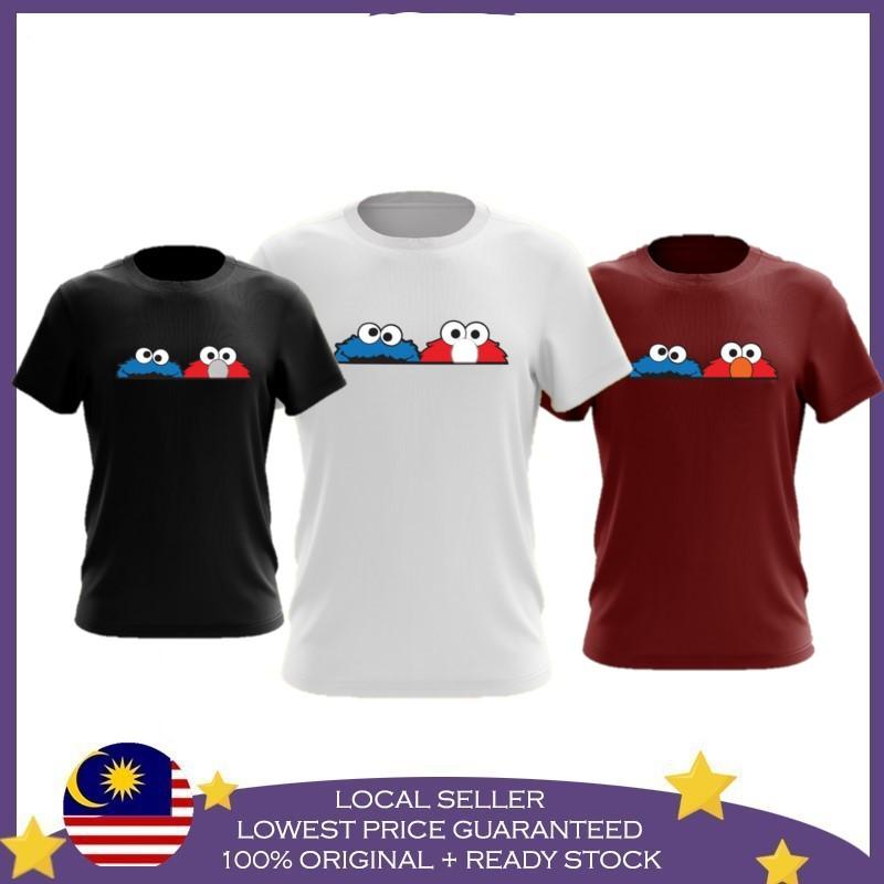 STREET ELMO COOKIE MONSTER TSHIRT UNISEX