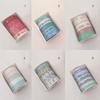 5Rolls/box Decorative Diary Journal Masking Tape Set Washi Tape DIY Scrapbooking Basic Pattern