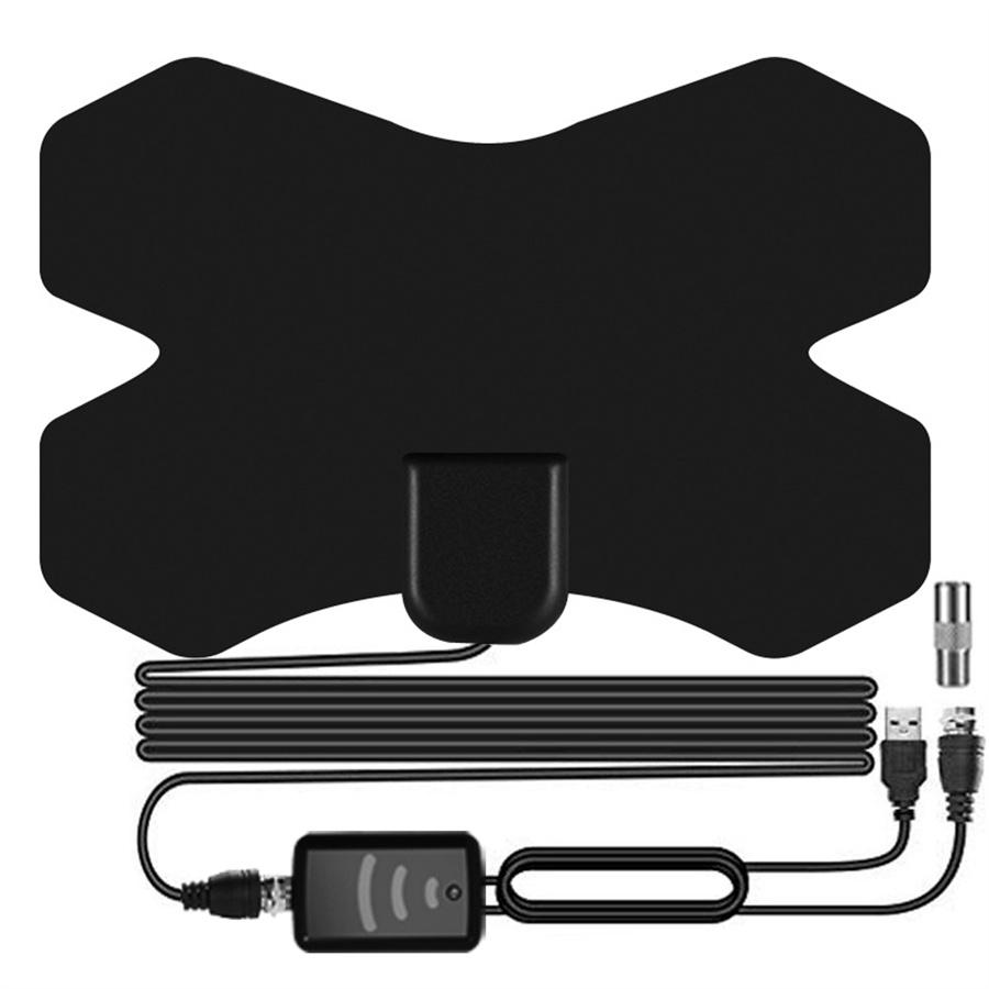 HDTV Antenna Indoor TV Antenna Range Up To 150 Miles with Amplifier Signal Booster
