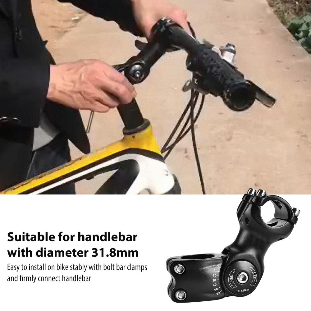 Wake Bikes Handlebar Stem Cycling Accessories for Mountain Bike Road Bicycle Black