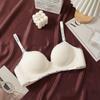 1/3PCS Girls Thick Sponge Cup Bra Push Up Soft Cotton Underwear Women Seamless Lingerie Female Wireless Bralette
