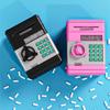 Children's ATM Safe Automatic Mini Piggy Bank Fall-proof Safe Coin Deposit Bank Anti-theft Counter Code Key Lock Toy Gifts