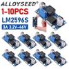 1-10 шт. LM2596 DC-DC понижающий преобразователь регулятор напряжения 3,2 В-46 В до 1,25 В-35 В понижающий преобразователь источник питания понижающий модуль