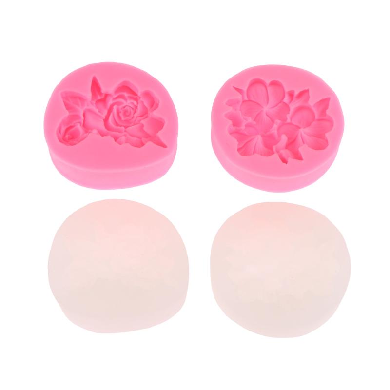 1 шт. силиконовая форма в форме цветка Гардения Плюмерия Рубра формы Diy инструмент для выпечки