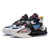 Li Ning Pioneer Spirit Premium 2.5 Low Basketball Shoes Kids Sneaker Black White Blue YKBS048-1