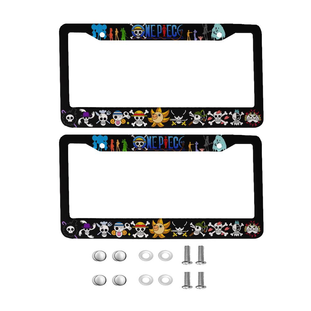 Best-selling pattern American Car 12" x 6" Laser Cut Chrome FLicense Plate Frames- Car/Truck/SUV Automobile Decoration Accessory License Plate Covers