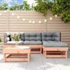 VidaXL Garden Lounge Set 5 Pcs Solid Douglas Wood 3186163