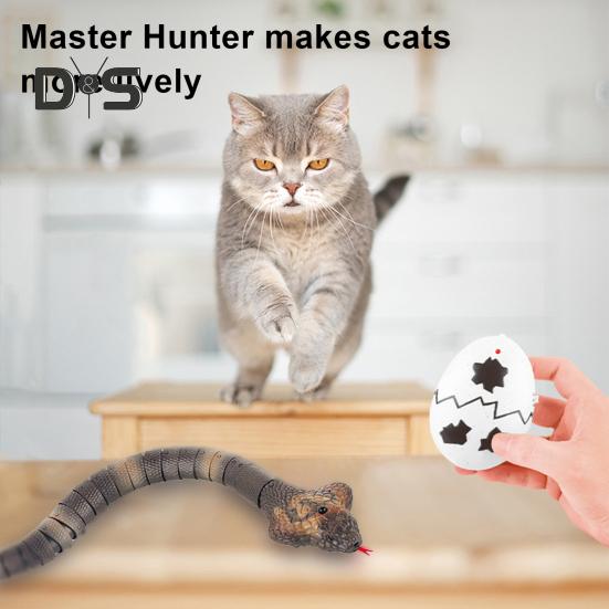 Пульт дистанционного управления змея перезаряжаемая реалистичная игрушка змея с дистанционным управлением интеллектуальная сенсорная игрушка для кошек инфракрасный контроллер игрушки змея розыгрыши подарки для детей