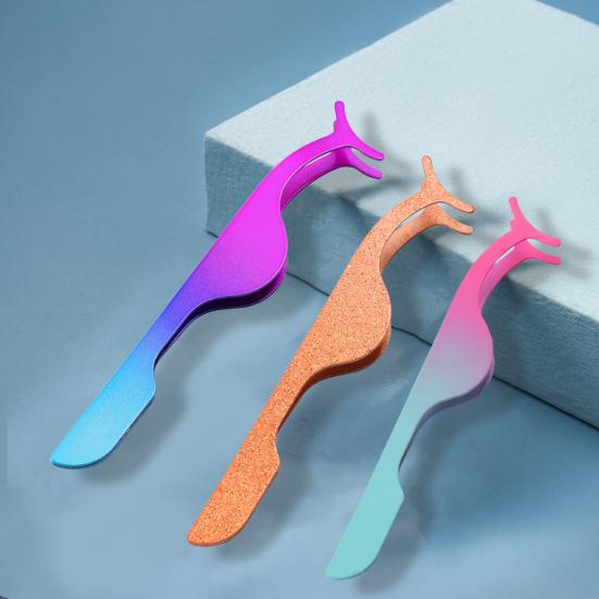 Профессиональный пинцет для накладных ресниц, многофункциональные эластичные косметические инструменты