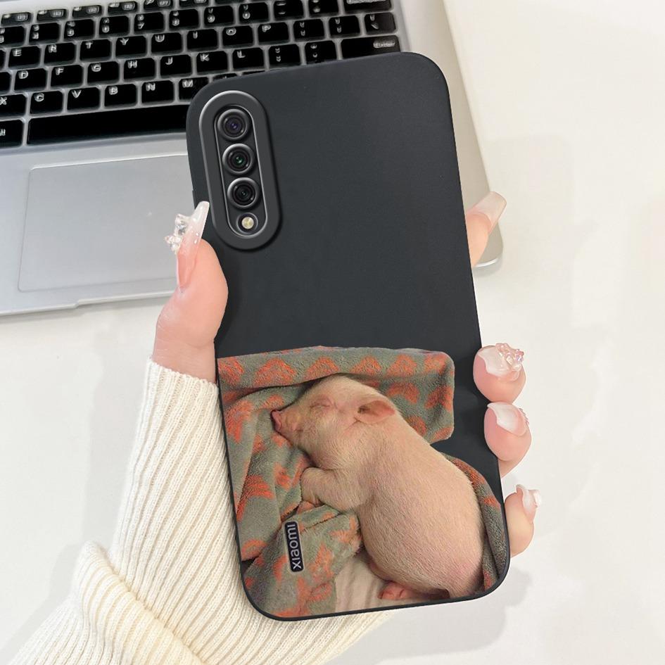 Чехол для Xiaomi Mi A3 MiA3 Ударопрочный Чехол Милый Мультяшный Панда Кролик Мягкий Силикон Матовый ТПУ Чехол для Телефона Для Xiaomi Mi CC9e Capa
