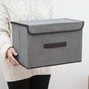 Clothes Box Large Capacity Dust-proof Non-woven Fabric Anti-deform Clothing Organizer Box for Home
