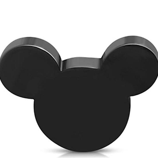 1 пара серег с мультяшными животными из нержавеющей стали, однотонные серьги на тему животных, подарок для влюбленных, титановые украшения