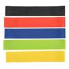 5Pcs Elastic Exercise Resistance Bands Ring Body Training Fitness Bands Workout Equipment