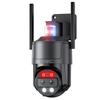 Lens 8 Million Security Outdoor Wireless Surveillance Outdoor Equipped with Automatic Tracking PTZ IP66 24 Hour Recording Bluetooth Japanese App