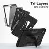Kickstand Tablet Case for Lenovo Tab One (K9) 2025 8.7inch Model TB305FU PC-Silicone 3-Layers Rugged Heavy Duty Cover Shockproof