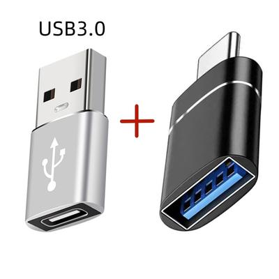2 шт. USB 3.0 к Type C OTG зарядное устройство адаптер разъем Type-C к USB папа к Type-c адаптер конвертер для ПК MacBook автомобильный USB ipad