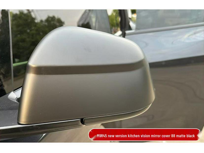 Крышка зеркала заднего вида Tesla Model Y из углеродного волокна - Издание 25 лет