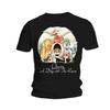 Черная футболка унисекс Queen A Day At The Races Classic Rock Band Merch Freddie