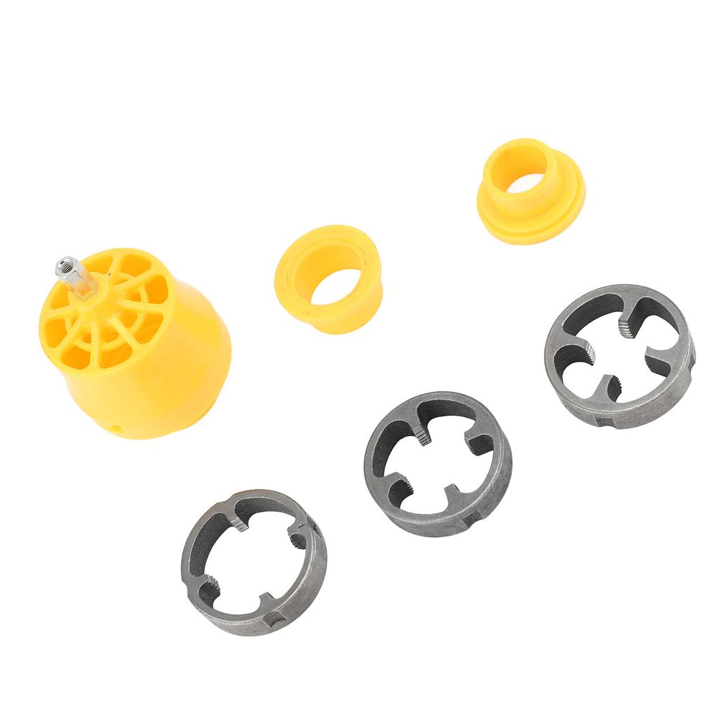 Инструмент для нарезки резьбы ПВХ для электродрели 1 2 дюйма 3 4 дюйма 1 дюйм Труборез Набор сантехнического инструмента для профессиональной резки