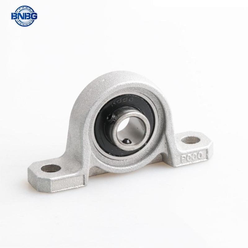 2Pcs Zinc Alloy Ball Bearing Housing Pillow Block Shaft Support KP08 KP000 KP001 KP002 KP003 Bearing pedestal Seat