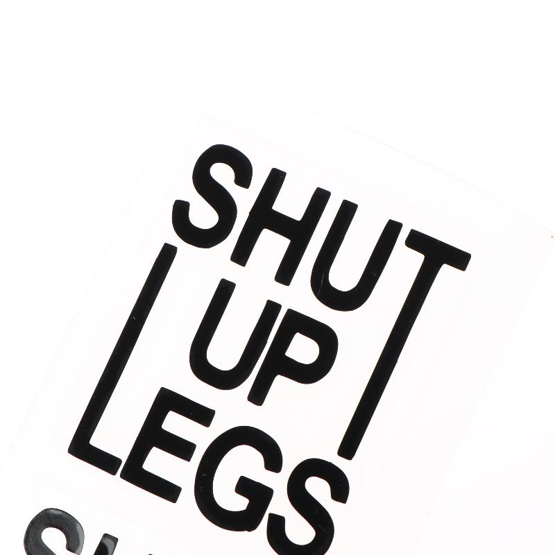 2 шт. Наклейки на верхнюю трубу рамы велосипеда Заткнитесь, ноги Велосипедная наклейка Водонепроницаемая виниловая наклейка Украшение Для аксессуаров для горного велосипеда