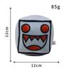 Плюшевые игрушки Geometry Dash Cube Маленькая подушка Мягкая плюшевая кукла Квадратный кулон Игра Милый домашний декор Детский подарок на день рождения