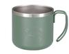 Кружка CAPTAIN STAG из нержавеющей стали с двойной вакуумной изоляцией 350 мл античный зеленый Монте тепло/холод UE-3539