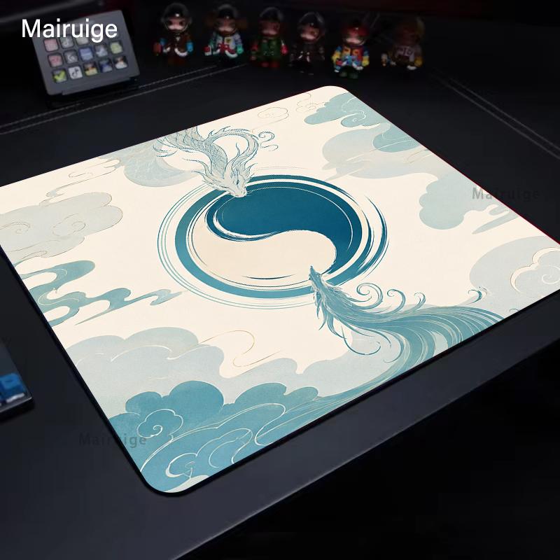 Yin-yang Balance E-Sports Mousepad Gaming Decoration Pc Desk Accessories Mouse Mat Carpet Office Decor Setup Gamer Deskpad