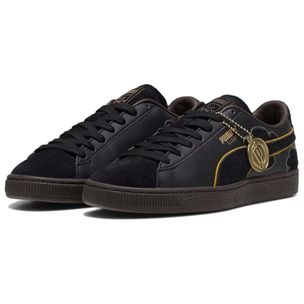 One Piece x Puma Suede Борода Мужские Кроссовки Темно-Шоколадный 396525-01