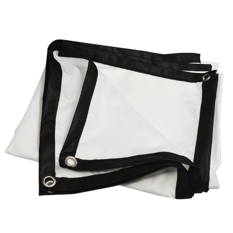 Мобильный портативный экран проектора 60-150 дюймов высокой плотности 4k Hd простой видеопроектор занавес для