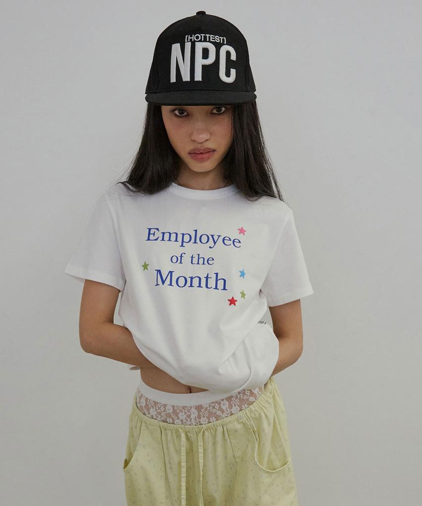 SCULPTOR My Go-To Office Tee White