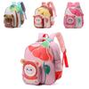 Capybara Preschool Backpack With Padded Shoulder Straps And Animal Print For Kindergarten Age