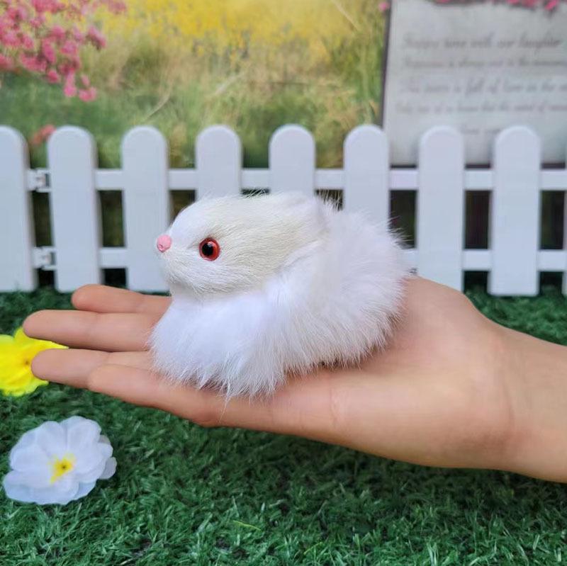 Мягкая лающая игрушка «Кот, кролик и щенок» — развивающая кукла-животное для детей