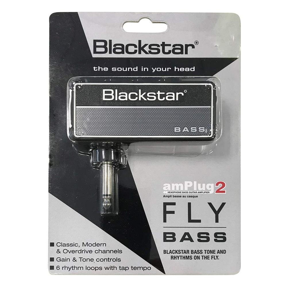 Blackstar Headphone Bass Amplifier amPlug2 FLY Bass No Cables Required Plug Directly Into Bass Perfect for Home Practice Battery Powered Rhythm