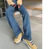 Весна 2022, женская мода с высокой талией y2k, женские широкие джинсы, мешковатые женские джинсовые капри, прямые брюки, джинсовые брюки для мамы