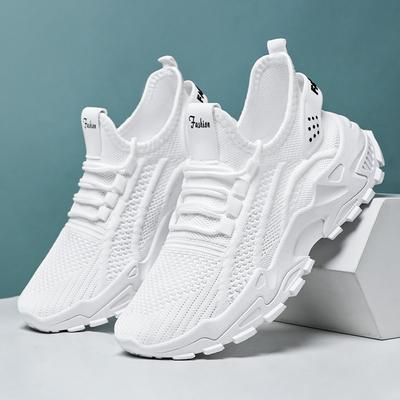 Женская обувь мягкая подошва не устают ноги, осенние новые дышащие спортивные туфли с верхом из ткани, большого размера, детские универсальные туфли на платформе