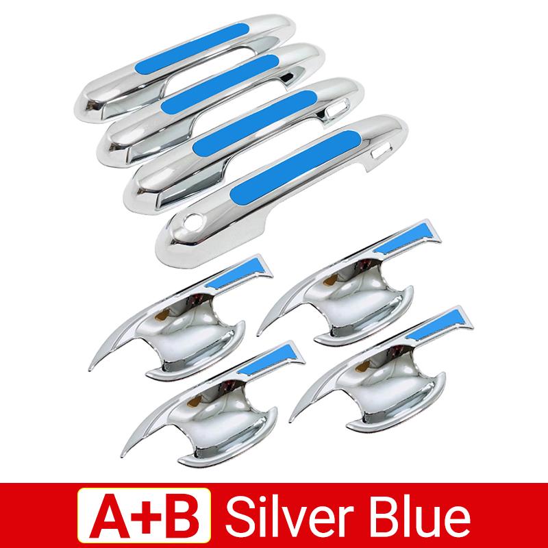 Для Toyota RAV4 XA50 2019 2020 2024 2024 2024 2024 RAV 4 Hybrid ABS Car Дверная ручка Чаша Защитная накладка Наклейки на корпус