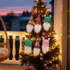 3/6Pcs Faceless Doll Hanging Christmas Tree Pendants  New Year Celebration
