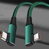 90 Degree 20V 5A Double Elbow QC4.0 Fast Charging PD 100W USB-C Data Cord Type C Cable