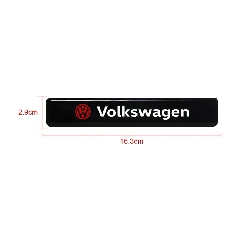 For VOLKSWAGEN VW 2025 Hot Car LED Front Hood Grille Emblem Badge Decorative Light For Volkswagen Bora GTI Polo T5 R-Line Touran