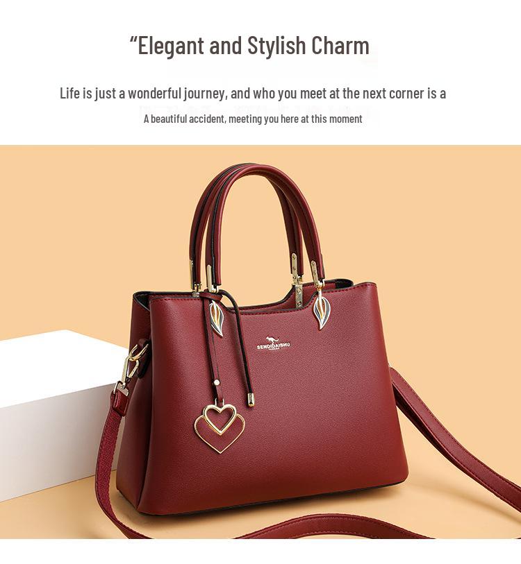 Женская универсальная сумка через плечо Kangaroo 2025 из мягкой кожи