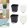 30 Pieces Plant Nursery Pots Planters Flowerpots Portable Bonsai Container Seedling Pot for Indoor Outdoor Home