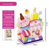 Mini Street Scene Building Blocks: Educational Toy Small Shop Model for Kids