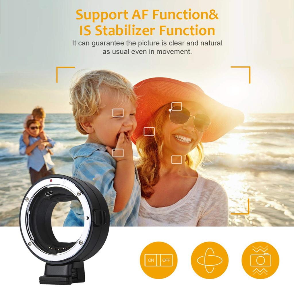 COMMLITE EF Mount Lens Nikon Z Mount Mount Adapter with Electronic Contact CM-EF-NZ (Canon Conversion) CM-EF-NZ