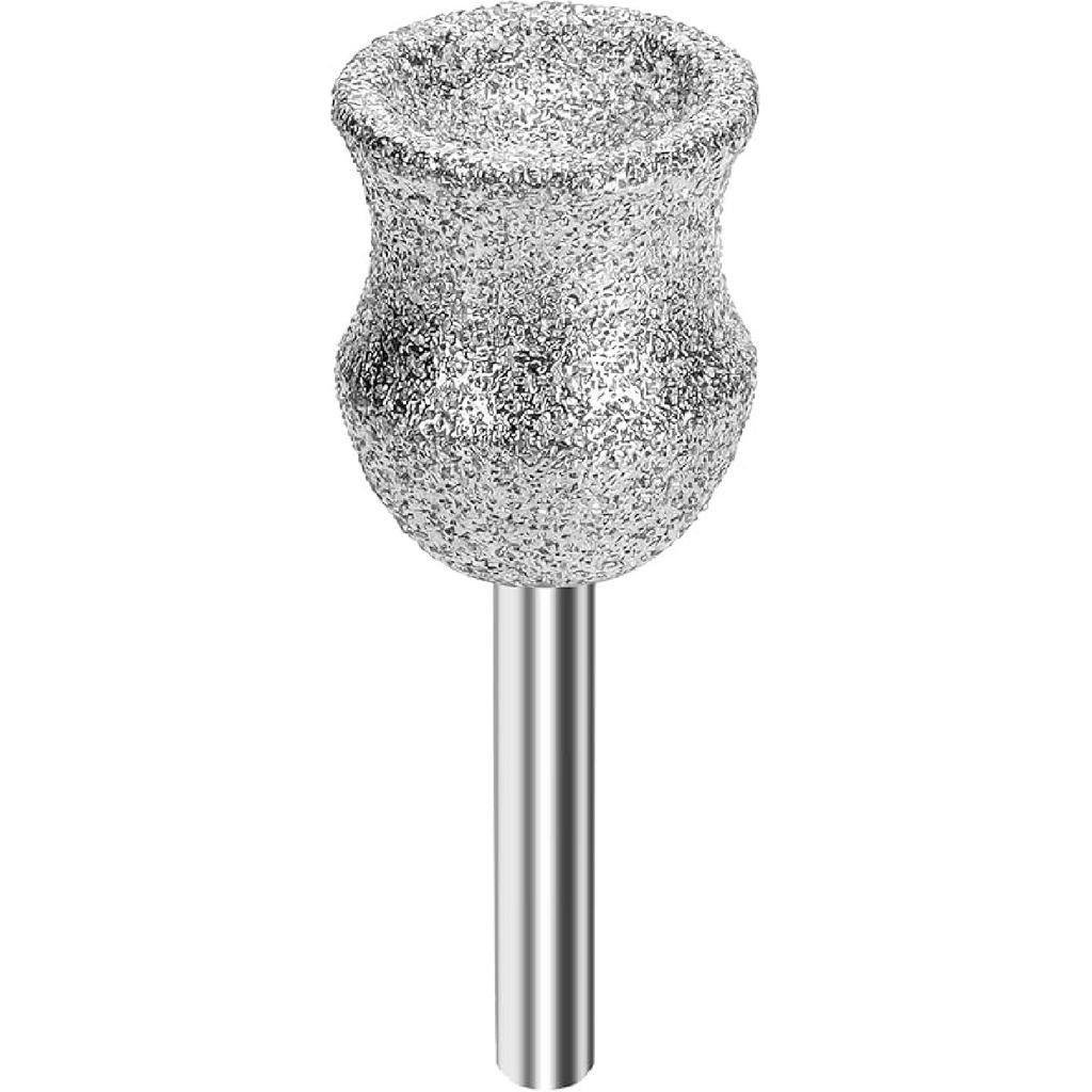 for Dremel Dog Nail Grinder - Diamond Bits Attachment for Dog Nail - 1/8'' Painless Nail Grinder Bits Won't Pull Hair or Get Hot for Large Medium