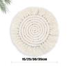 Tassels Water Cup Mat Absorbent Insulated Dining Table Mat Boho Coaster  Tabletop Protection
