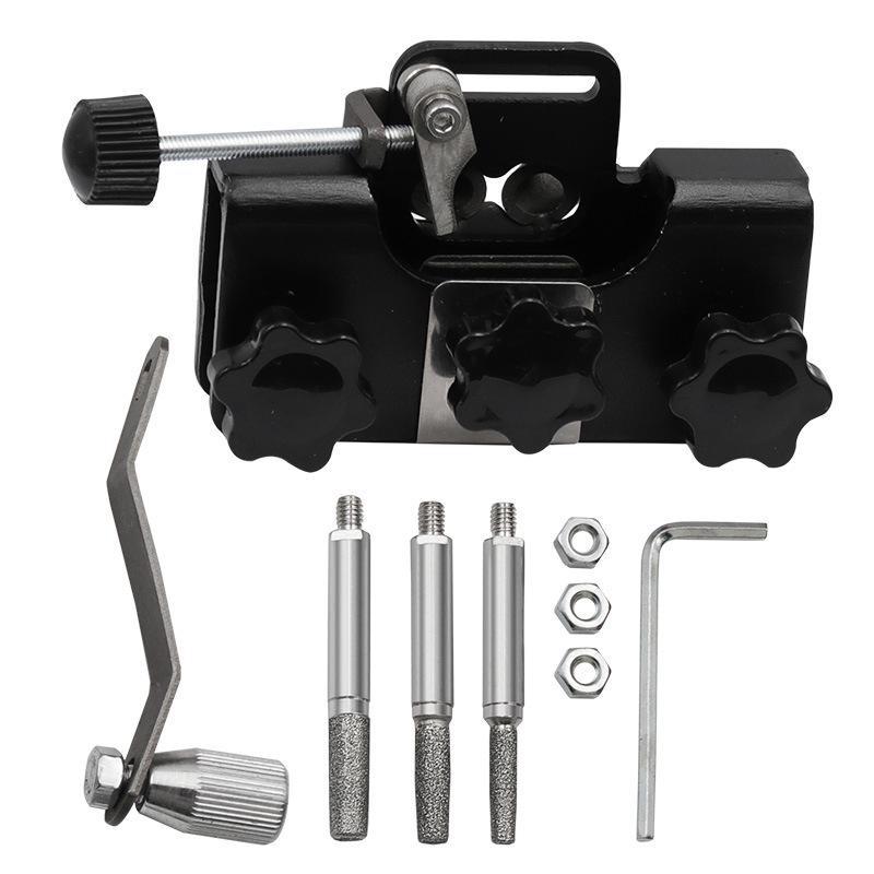 Ручной цепной шлифовальный станок, оптовая продажа, зажим, шлифовальное лезвие, портативный бытовой ручной инструмент для электрической пилы, цепи