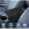 Ruiya Polestar 2 Armrest Cover 2021-2025 Polestar 2 Accessories Center Console Cover Auto Armrest Cover Protector Compatible with 2021 2022 2023 2024